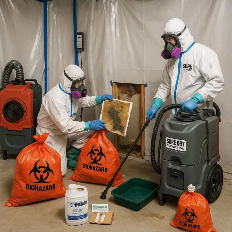 Contaminated Water Handling Protocols process in Breaux Bridge, LA