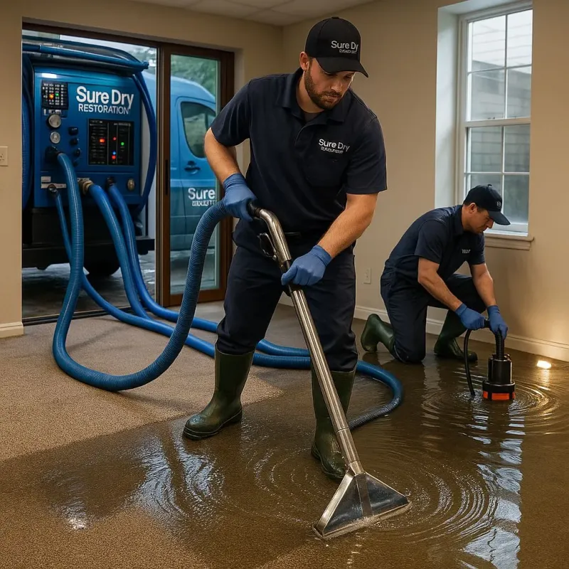 Water Extraction and Removal process in Breaux Bridge, LA